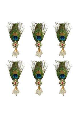 Gift Jaipur Morepankh Peacock Feather Brooches Brooch Broaches Brouches Pack for Wedding Engagement Men