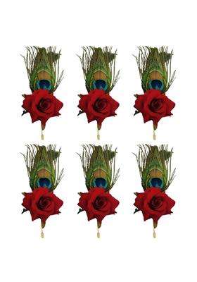 Gift Jaipur Morepankh Peacock Feather Brooches Brooch Broaches Brouches Pack for Wedding Engagement Men