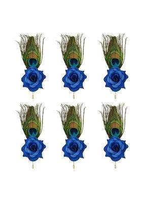 Gift Jaipur Morepankh Peacock Feather Brooches Brooch Broaches Brouches Pack for Wedding Engagement Men