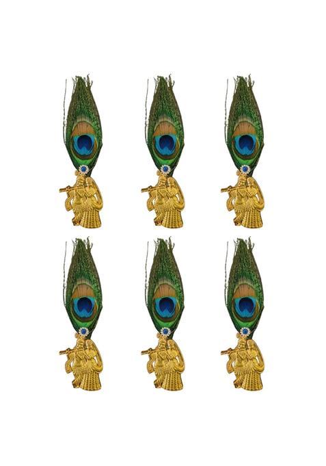 Gift Jaipur Morepankh Peacock Feather Brooches Brooch Broaches Brouches Pack for Wedding Engagement Men