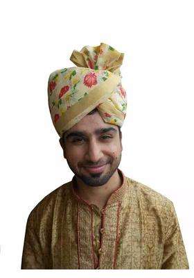 Men Hat Designer Turban Floral Print Safa Indian Pagri Handmade Pag 7 3 8 23 Large