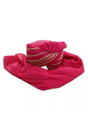 Indian Wedding Turban Groom Safa Handmade Men Hat Punjabi Pagri Pink Pag 7 22 Medium