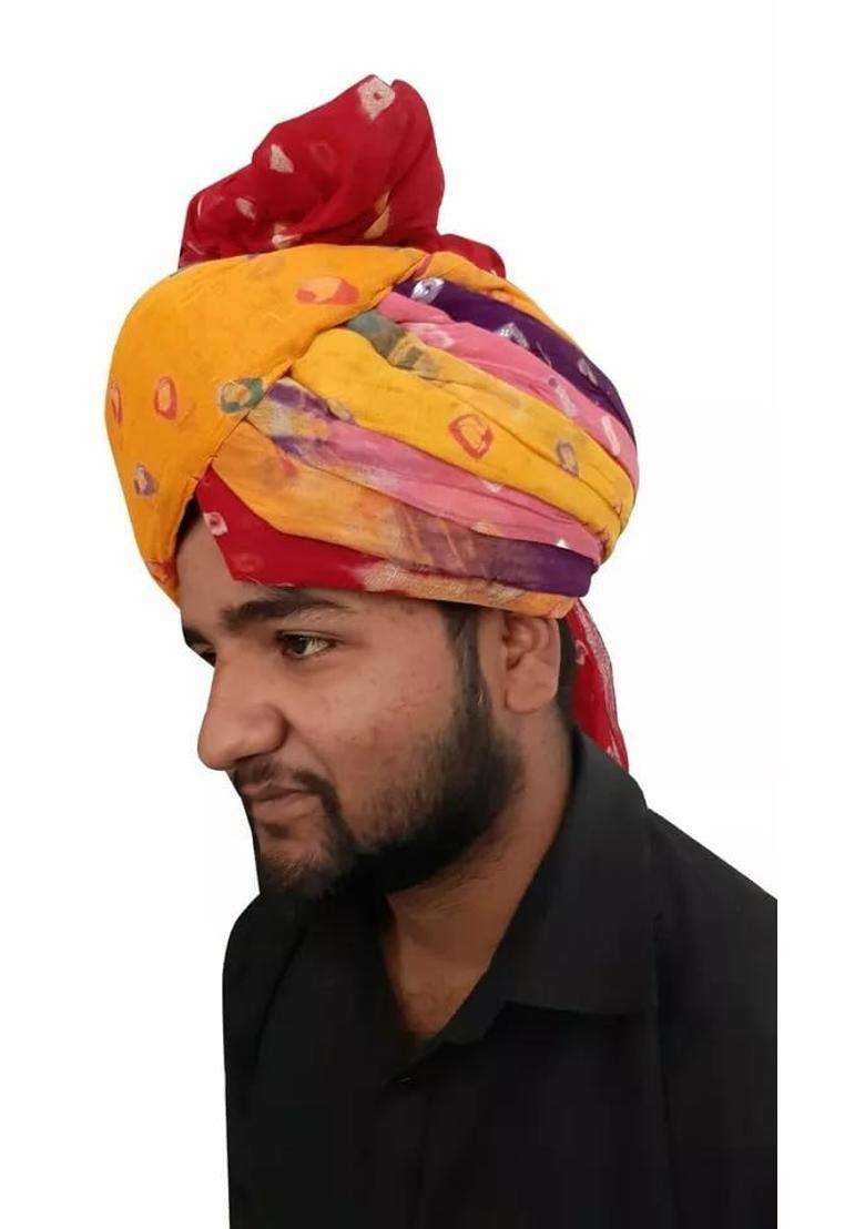 Men Safa Pag Pagri Hat Turban Indian Top Handmade Groom Wedding Traditional 7 1 2 23 Point 6 - Indya