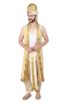 Priyakant Safawala Premium Mens Traditional Wedding Collection Safa with Dhoti Dupatta Set