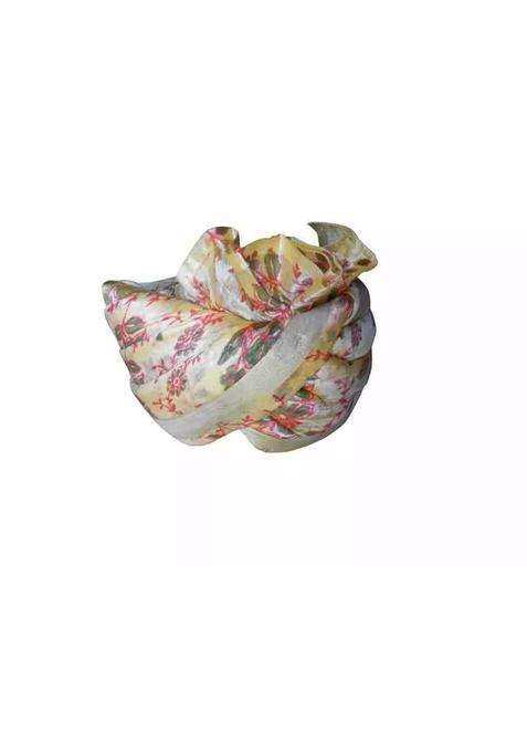 Men Hat Top Safa Indian Wedding Pag Floral Print Turban Handmade Groom Pagri 7 5 8 24 X Large Multi Color