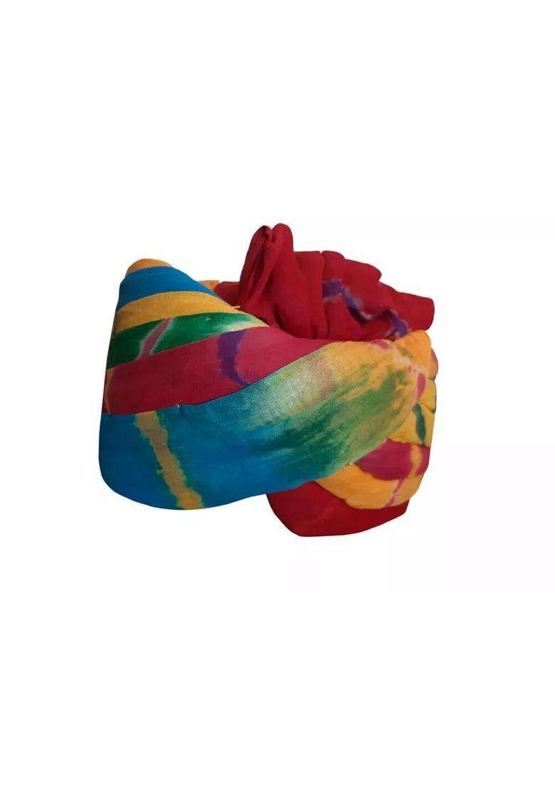 Men Hat Traditional Wedding Multicolor Pagri Indian Party Turban Pag Safa 7 5 8 24 X Large - Indya