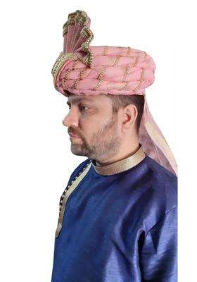 Men Safa Pag Pagri Hat Turban Indian Top Handmade Groom Wedding Traditional 6 3 4 21 Small