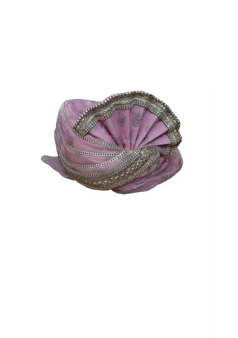 Men Safa Pag Pagri Hat Turban Indian Top Handmade Groom Wedding Traditional 6 3 4 21 Small - Indya