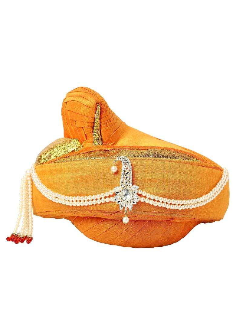 Priyakant Safawala Premium Wedding Collection for Maharashtra Peshwai Pagdi Topi Safa Turban - Indya
