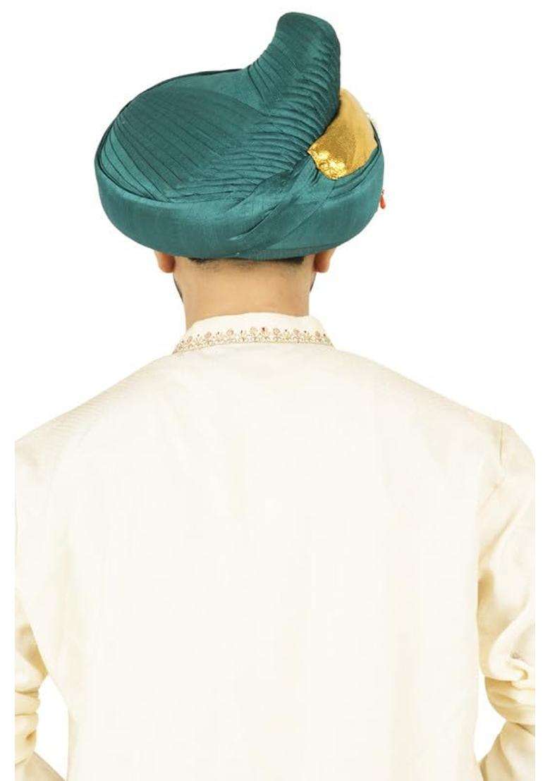 Priyakant Safawala Mens Maharashtra Peshwai Pagdi Topi Safaturban for Wedding and Traditional Function Use It - Indya