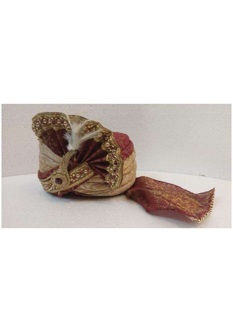 Tushars Fancy Groom Turban - Indya