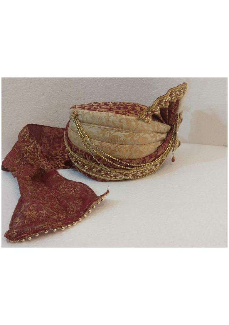 Tushars Fancy Groom Turban - Indya