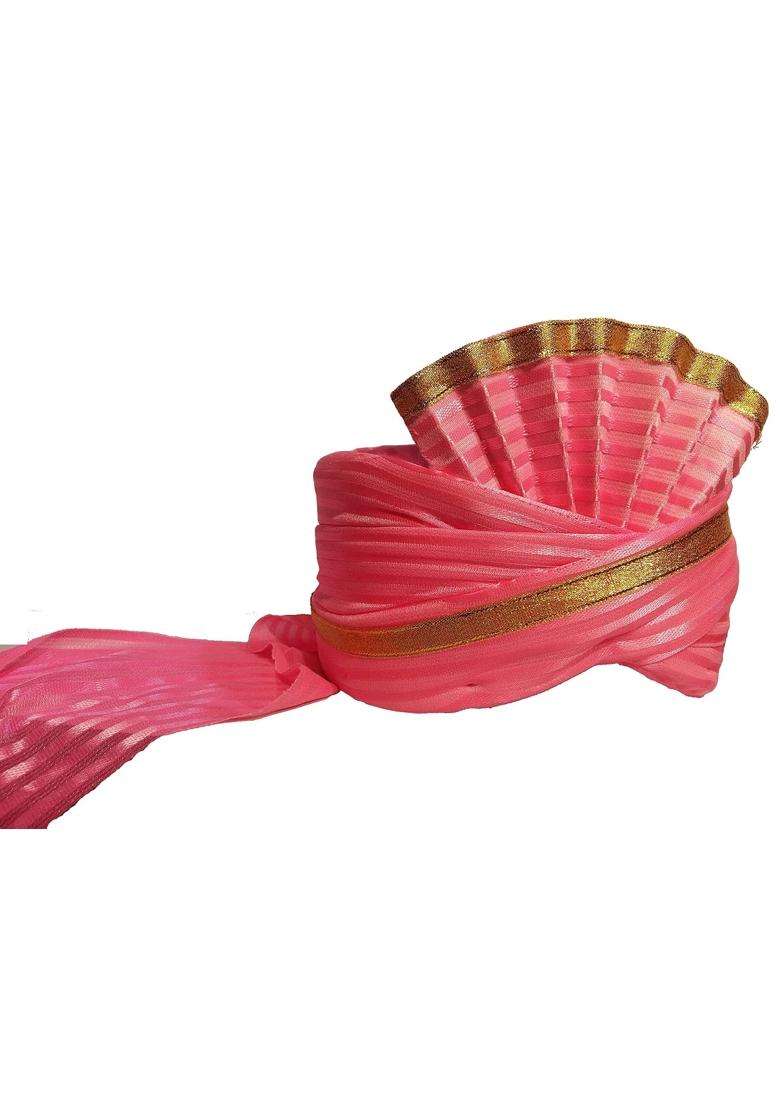 Traditional and Ethnic Shahi Shadi Pagri Turban Pagdi for Weddings and Traditional Functions for Barati Groom - Indya