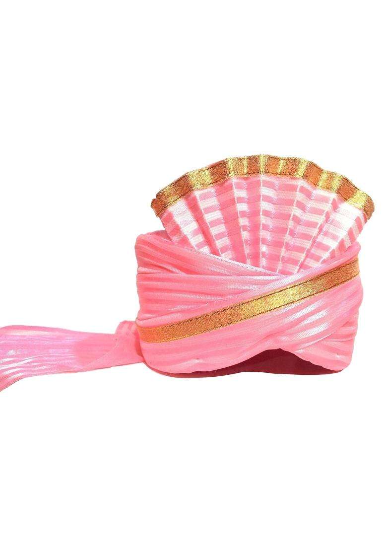 Traditional and Ethnic Shahi Shadi Pagri Turban Pagdi for Weddings and Traditional Functions for Barati Groom - Indya