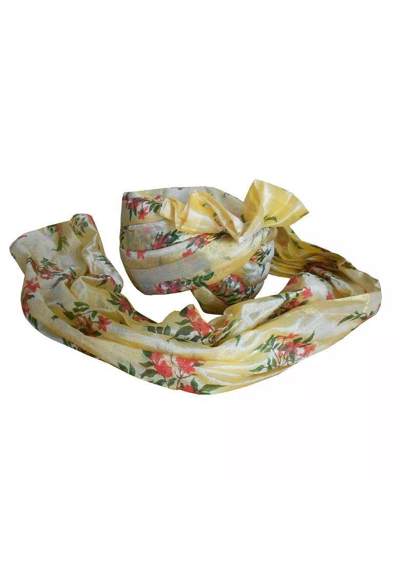 Men Hat Designer Turban Floral Print Safa Indian Groom Pagri Handmade Pag 7 22 Medium - Indya