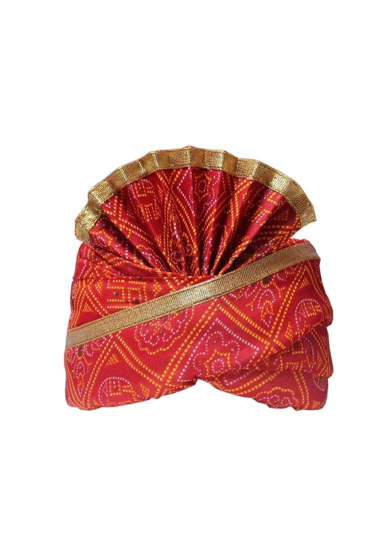 Krypmax Gharati Barati Pagri Pagdi Welcome Pagri for Barati for Men and Women Unisex Free Size Pack of 10 - Indya