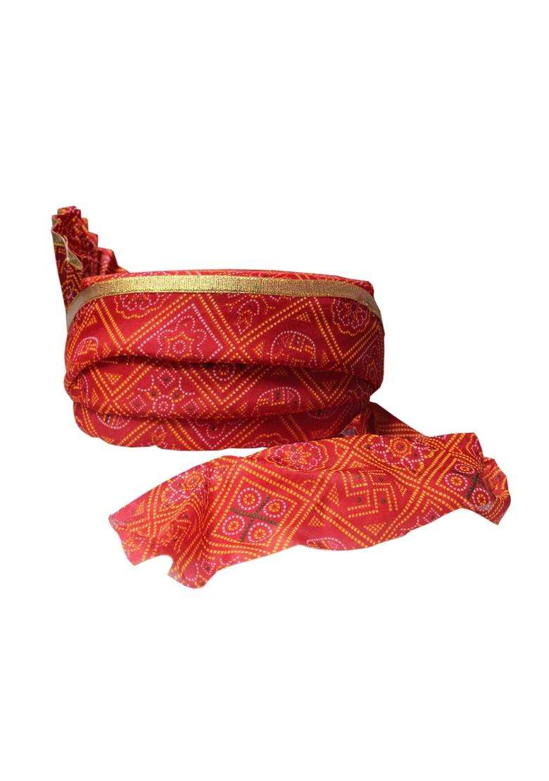 Krypmax Gharati Barati Pagri Pagdi Welcome Pagri for Barati for Men and Women Unisex Free Size Pack of 10 - Indya