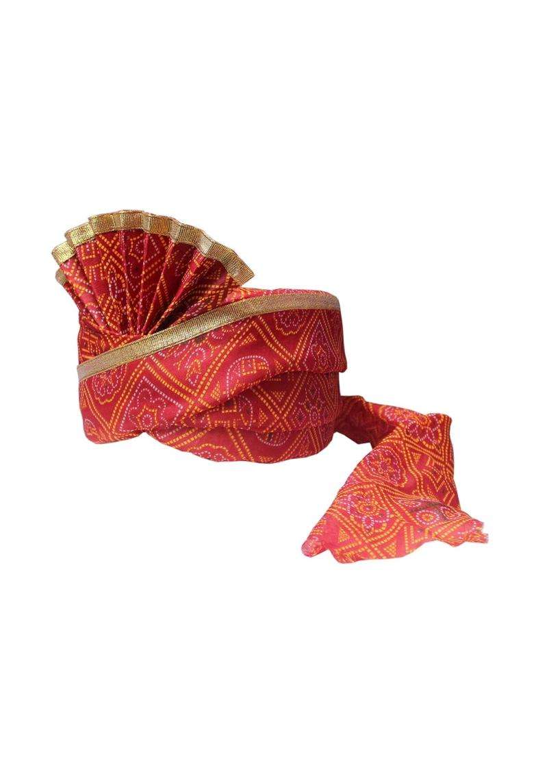 Krypmax Gharati Barati Pagri Pagdi Welcome Pagri for Barati for Men and Women Unisex Free Size Pack of 10 - Indya