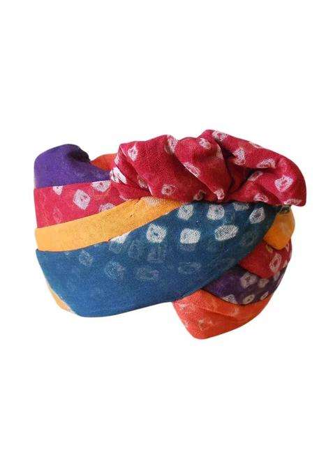 Men Hat Top Safa Indian Handmade Cotton Blend Turban Pagri Rajasthani Pag 6 7 8 21 and Half Small Multi Color