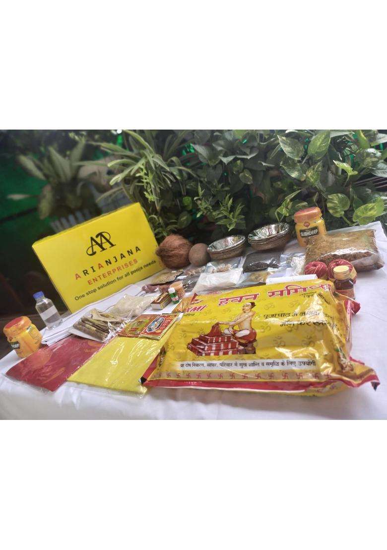 Arianjana Enterprises Satyanarayan Pooja Kit Complete Satyanarayan Puja Samagri - Indya