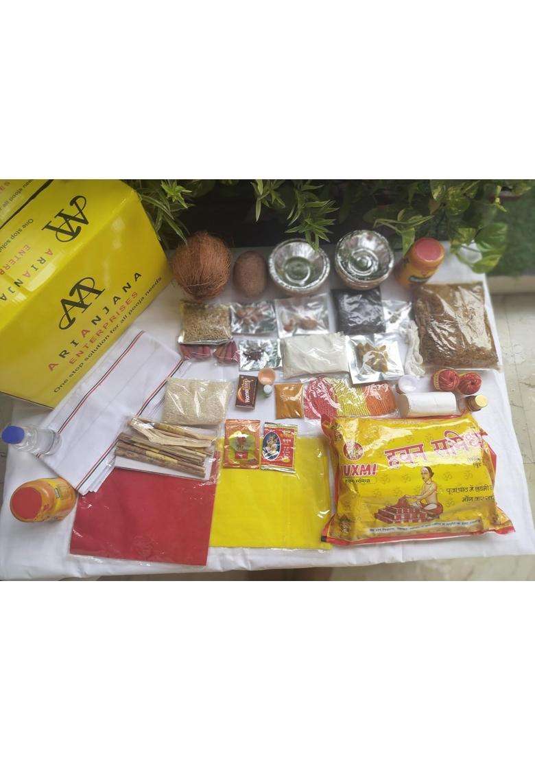 Arianjana Enterprises Satyanarayan Pooja Kit Complete Satyanarayan Puja Samagri - Indya
