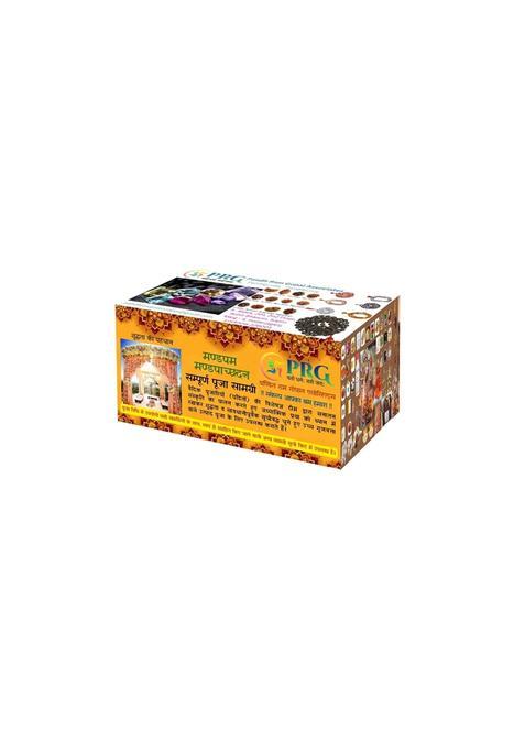 Pandit RAM Gopal Multicolour Mandapam Pooja Mandpachadhan Pooja Kit Mandapam Pooja Samagri Kit Pooja Samagri
