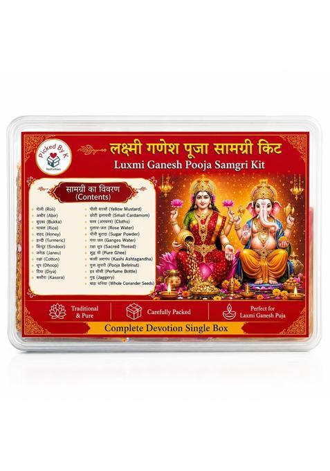 Pickedbyk Puja Samagri Kit Items Pack of 26
