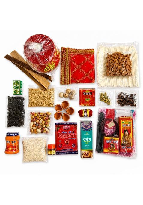 Pickedbyk Durga Puja Samagri Kit