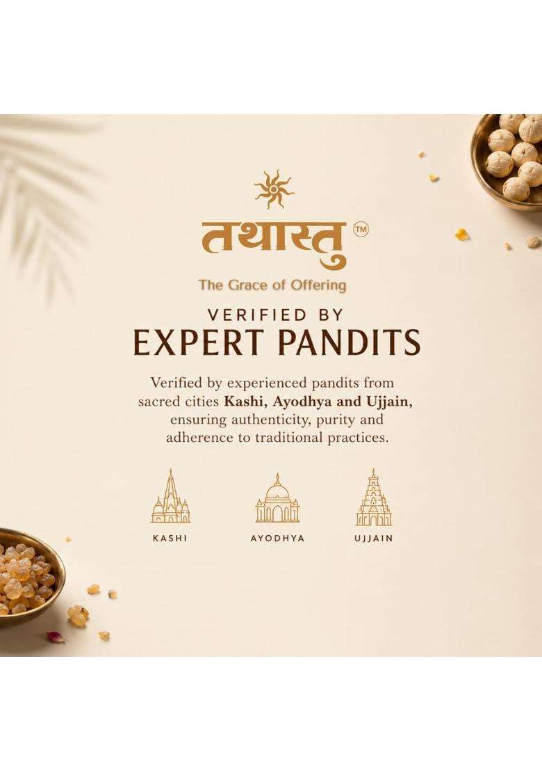 Tathastu Complete Havan Samagri Kit 1 Point 2 KG 30 Plus Premium Puja Essentials - Indya