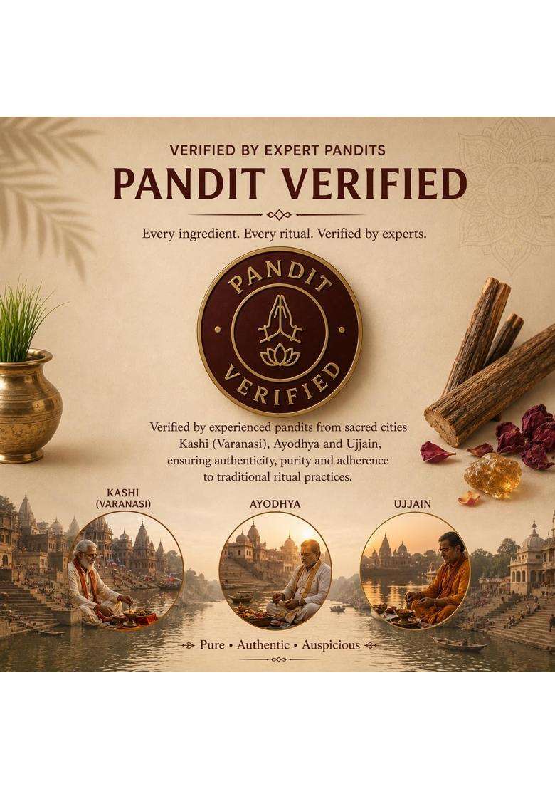 Tathastu Complete Havan Samagri Kit 1 Point 2 KG 30 Plus Premium Puja Essentials - Indya