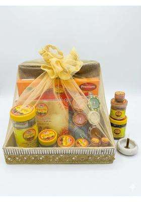 Panchsugandh Gold Premium Package Combo Puja Samagri