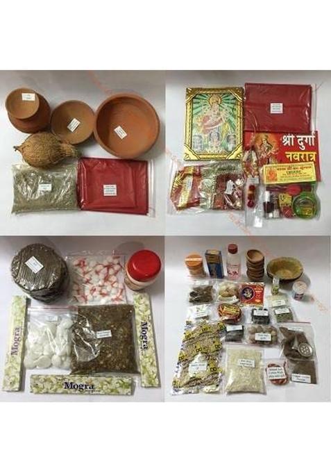 Navratri Pooja Kit Navratri Ghat Sthapna Kit Navratri 9 Days Poojan Kit for Festival and Special Ocassion 41