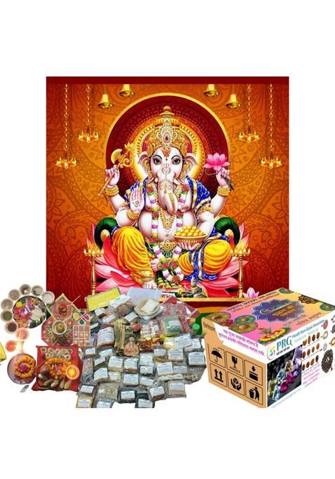 Pandit RAM Gopal Multicolour Vighnaharan Rituals Chauth Siddhi Puja Siddhi Vinayak Puja Ganesh Chaturthi Puja