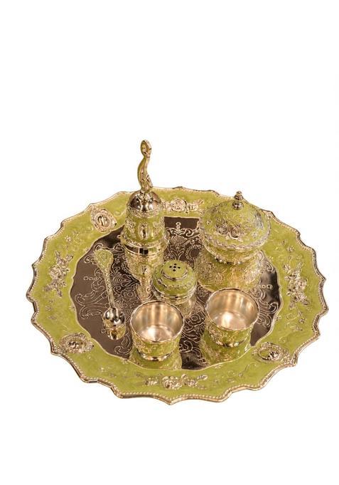 Ashopi Decor Luxury Premium Pooja Thali Set 7 Pcs with Premium Box
