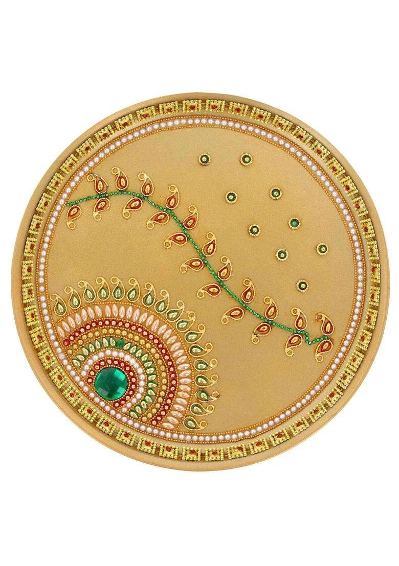 Handicrafts Karwa Chauth Set Karwa Chauth Thali - Indya