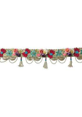 Artistic Variety Multicolour Handmade Decorative Toran for Main Door and Mandir Pack of 1