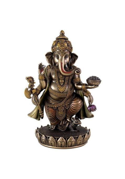 Collectible India Multicolour Ganesh Statue for Home Decor Ganesha Idol for Gift Pooja