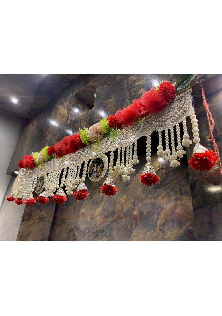 Artistic Variety Multicolour Handmade Decorative Toran Bandhanwar for Door Pack of 2 - Indya