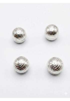 Silvynor Pure Silver Supari for Pooja Chandi Ki Supari for Religious Rituals Pack of 4