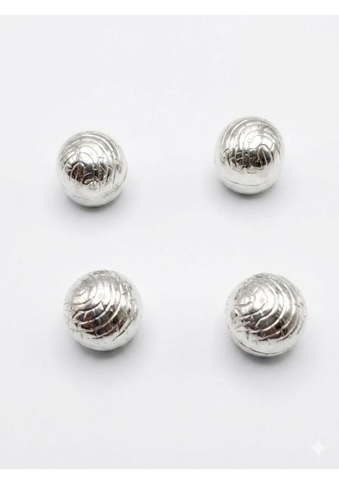 Silvynor Pure Silver Supari for Pooja Chandi Ki Supari for Religious Rituals Pack of 4