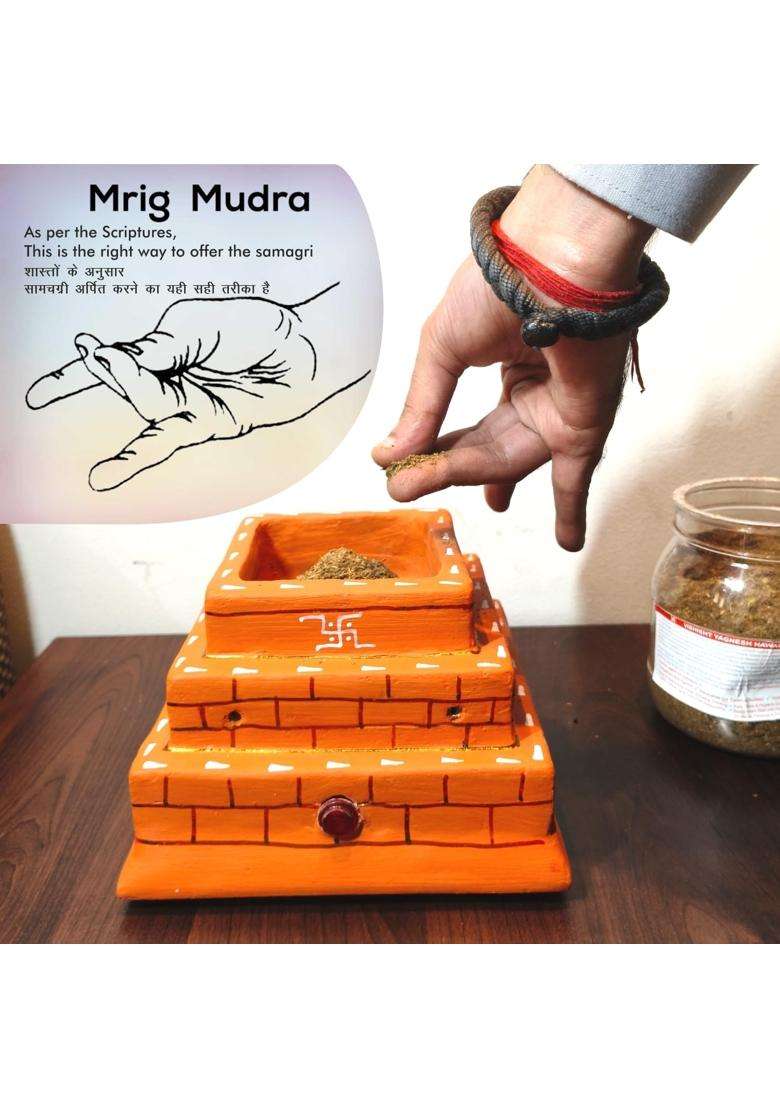 Dharohar the Heritage Electric Havan Kund Heavy Quality - Indya