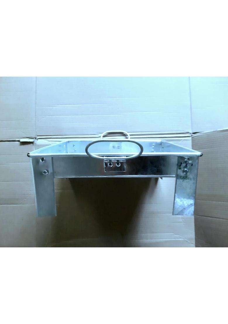 Heavy Iron Havan Kund 12 Inch for Home Large Yagna Kund for Vedic Hawan Rituals Pooja Havan Kund - Indya