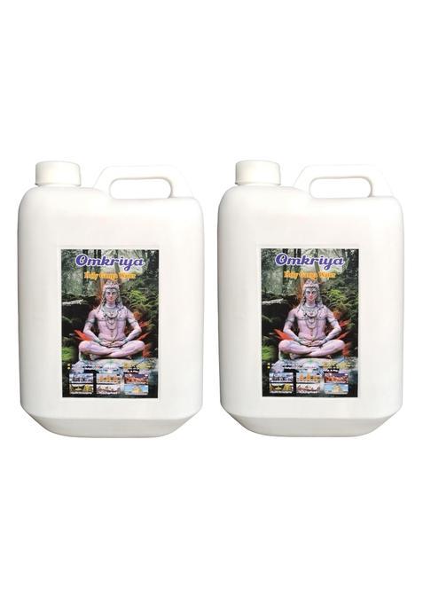 Omkriya White Gangasagar 20 Litre 10 Litre X 2 Pcs Ganga Jal for Puja and Religious Purposes