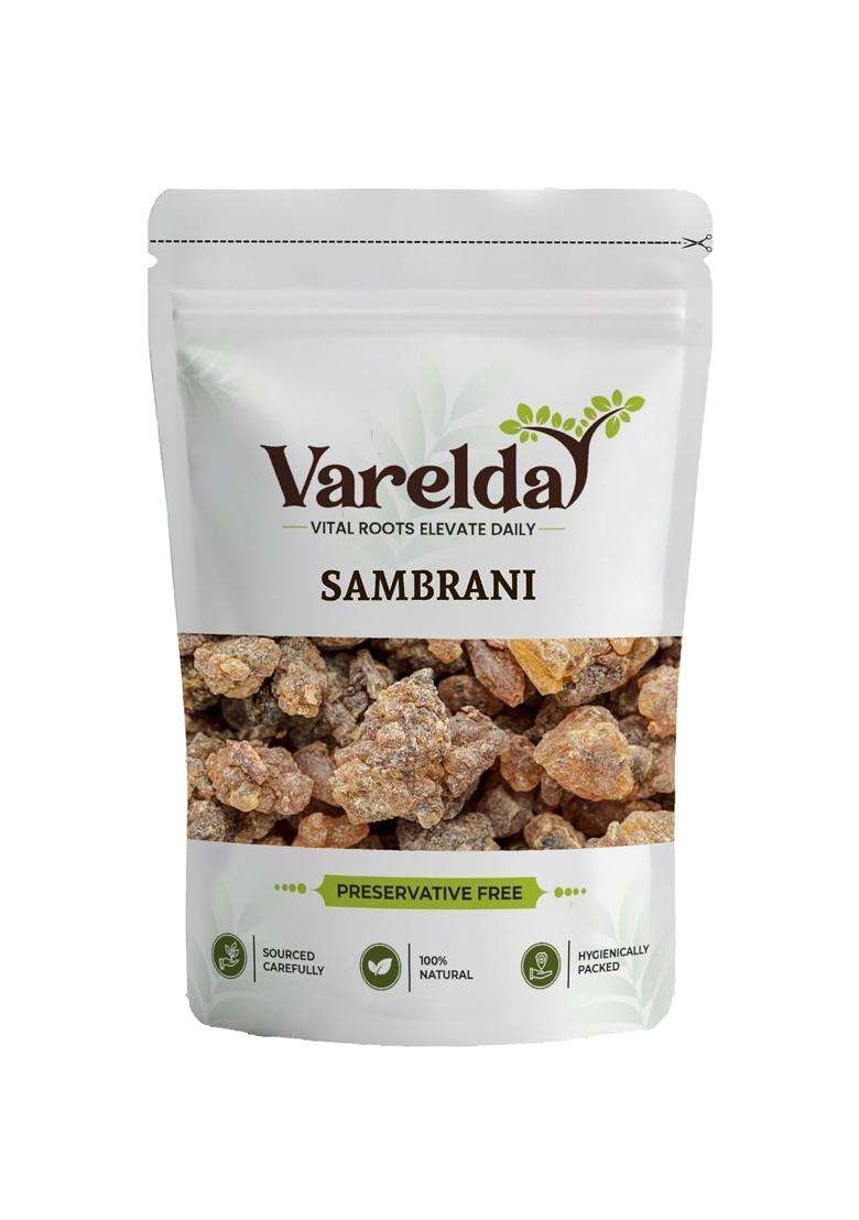 Varelda Black Sambrani Loban Styrax Benzoin 4000 Grams - Indya