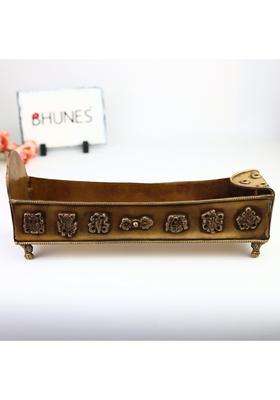 Bhunes Brass Incense Burner Dhoop Dani Agarbatti Holder Sambrani Dhuni Cup Pooja Aromatherapy Fragrance Burner