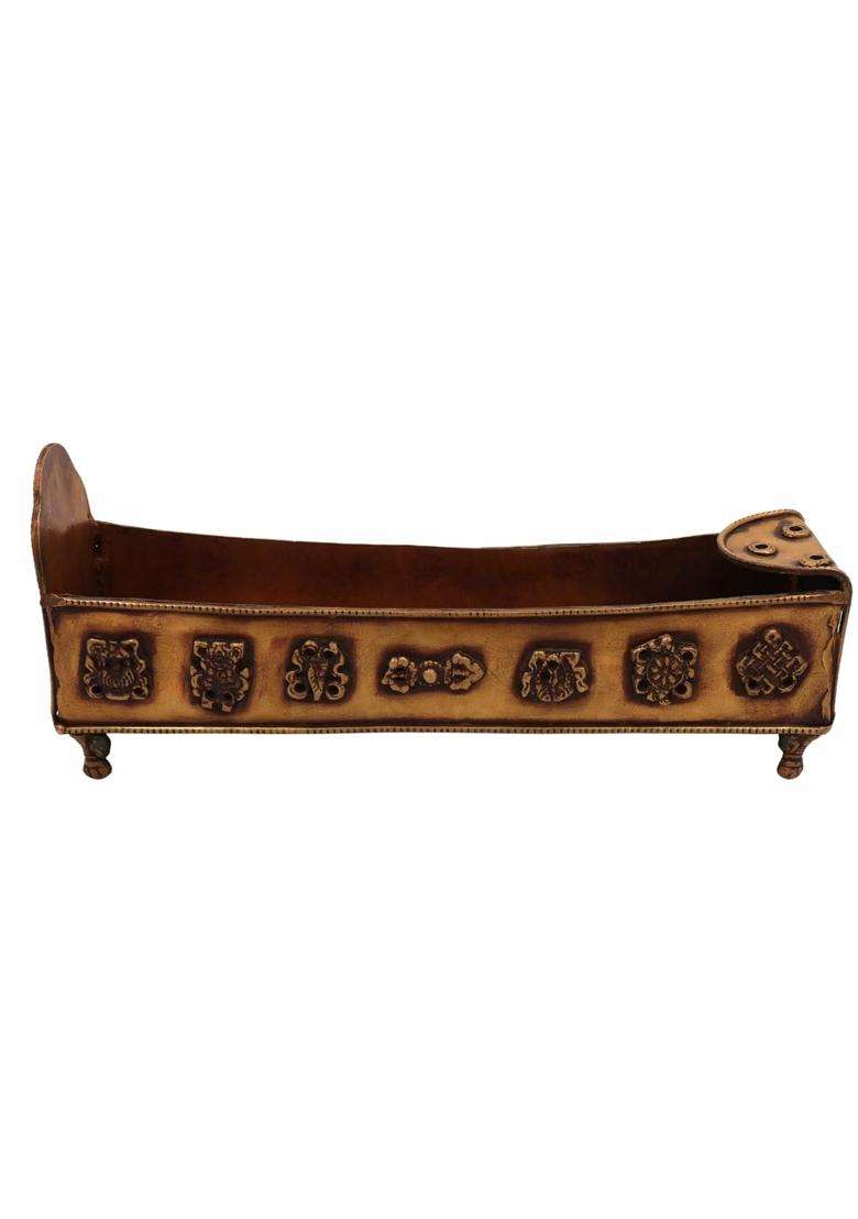 Bhunes Brass Incense Burner Dhoop Dani Agarbatti Holder Sambrani Dhuni Cup Pooja Aromatherapy Fragrance Burner - Indya