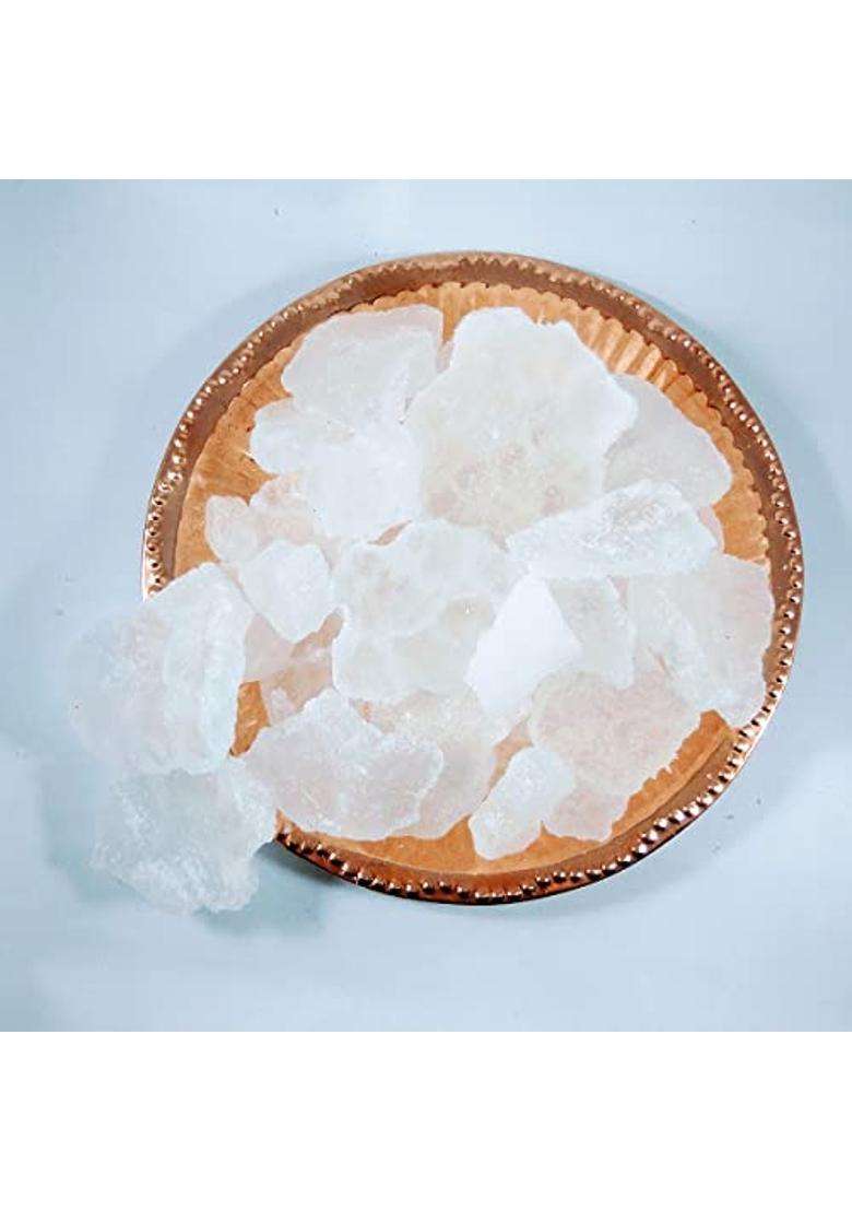 Agnirva Grade a Natural Organic Kapoor Camphor Desi Kapur Pachcha Kapur Karpooram Dagadiya Kapur Pack of 1 - Indya