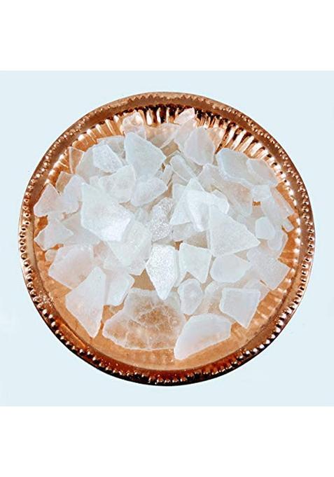 Agnirva Grade a Natural Organic Camphor Kapur Brass Kapur Desi Kapur Pachcha Karpooram for Puja Havan