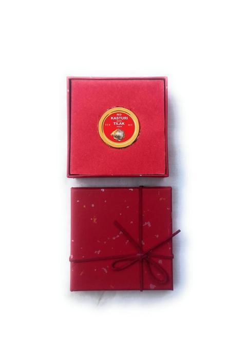 Paste 25G Lal Musk Tika for Pooja Havan and Mandir Rituals Devotional Tika