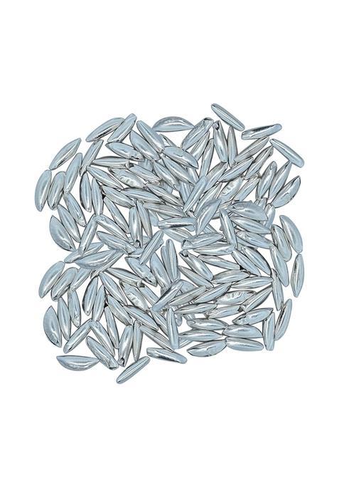 MAA Silver Pure Silver Rice Chandi Ke Chawal Ke Daane Perfect for Gifting Home Office Temple Puja Yagya Havan